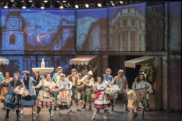 La pérgola de las flores