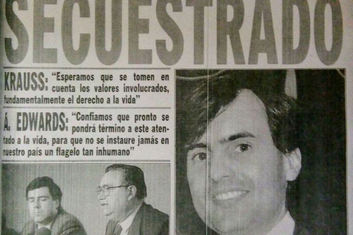 Portada LUN secuestro Cristián Edwards